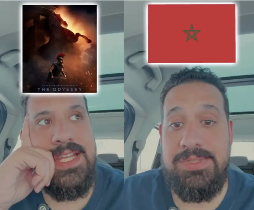 بعد نجاح The Odyssey... مؤثر مصري يثير الجدل: لماذا تفضل هوليوود المغرب بدلًا من مصر؟ (فيديو)